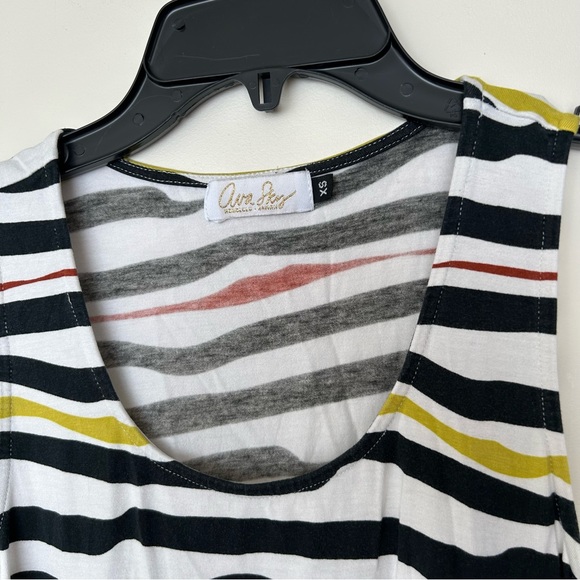 Ava Sky Striped Pocket Tank Dress - Picture 7 of 12